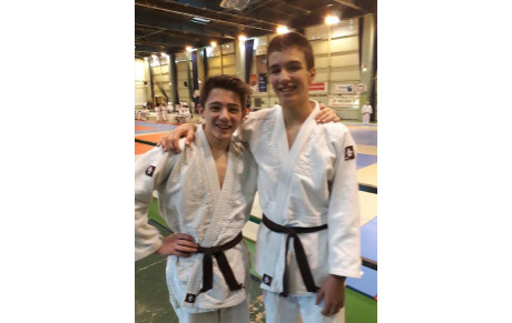 Théo et Antoine ont obtenu leur Kata