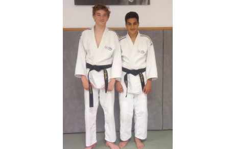 Deux nouvelles ceintures noires