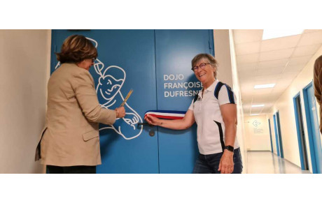Inauguration du dojo Françoise Dufresne