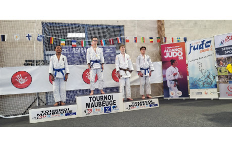 Bastien 3ème du Tournoi Label A de Maubeuge !